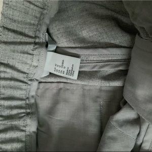 H&M Gray Ankle High-Waisted Dress Pant